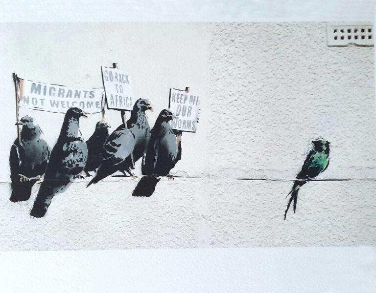 Banksy Anti-immigration