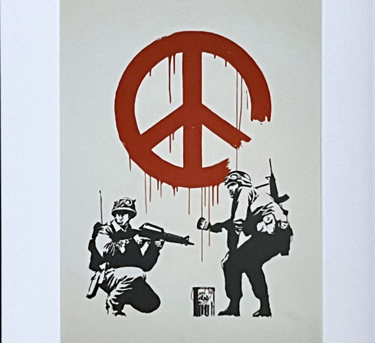 Banksy CND Soldiers 2005