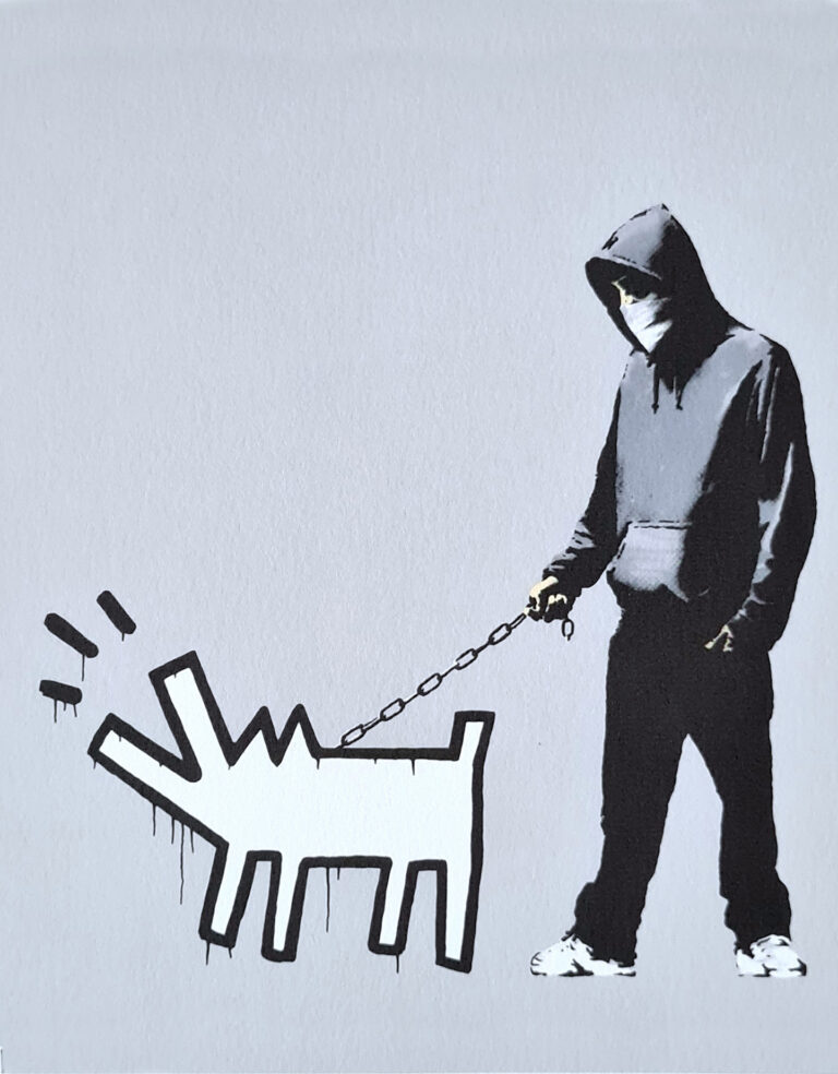 Banksy Choose your Weapon (Grey)