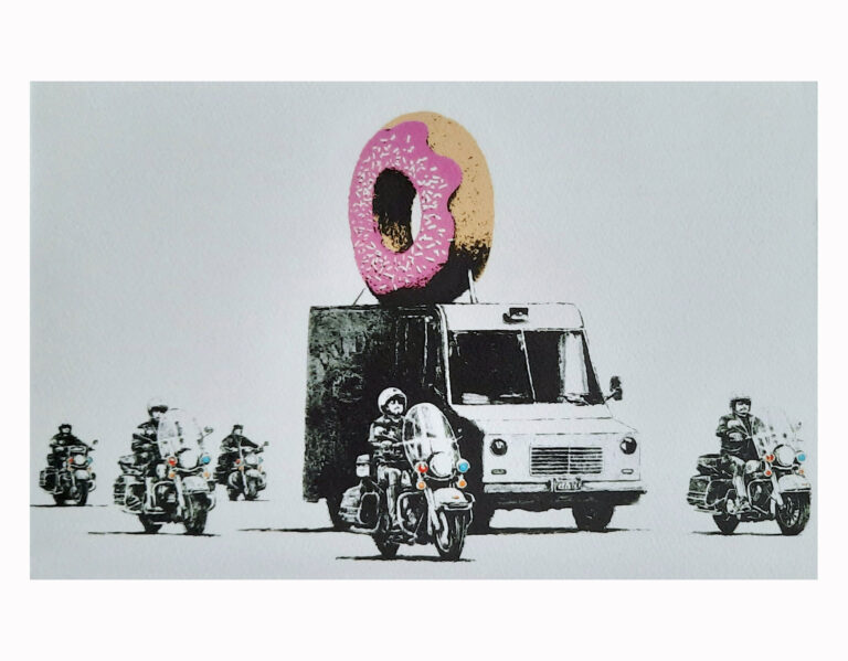 Banksy Donuts (Strawberry)