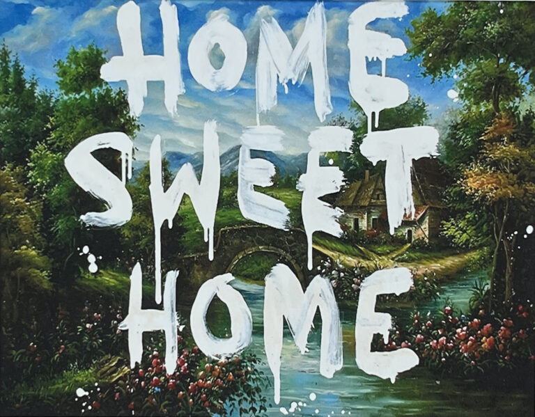 Banksy Home Sweet Home