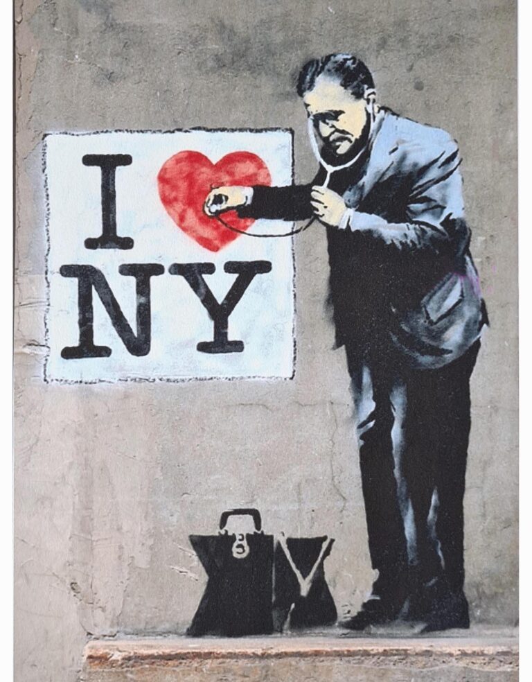 Banksy I love NY