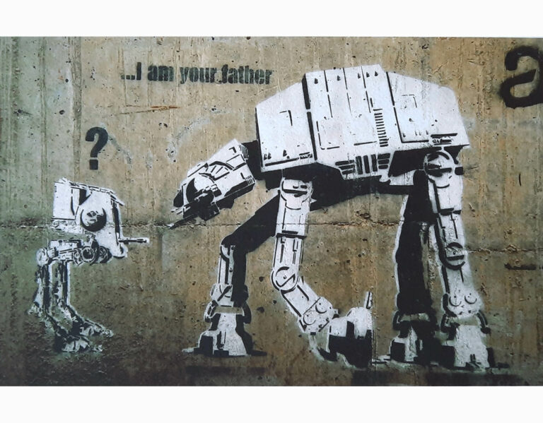 Banksy I am your father