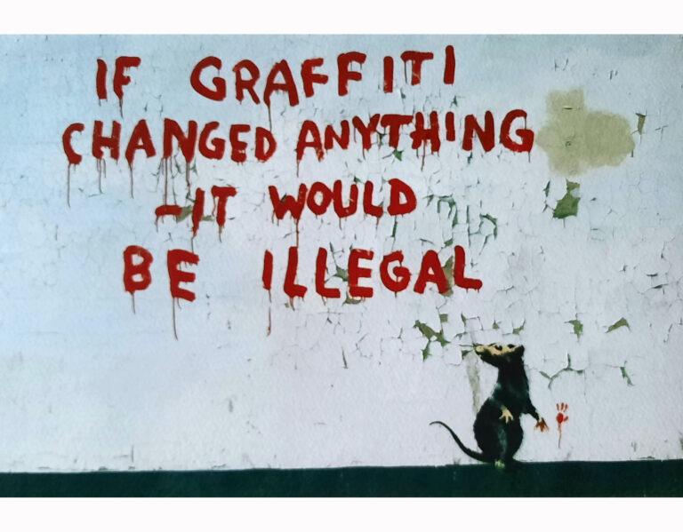 Banksy If graffiti Changed Anything