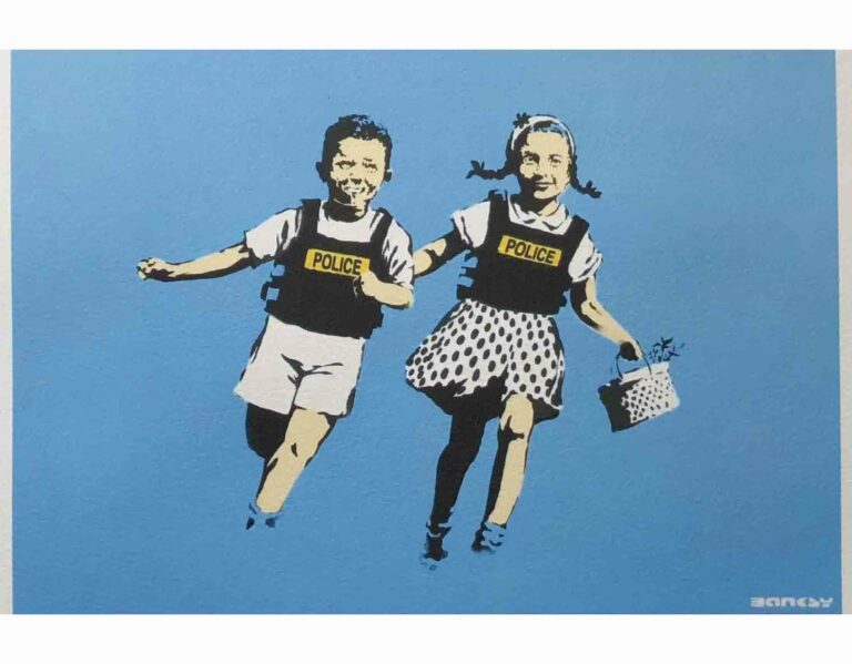 Banksy Jack and Jill