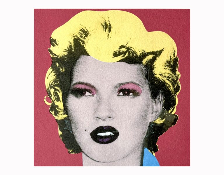 Banksy Kate Moss (Magenta)