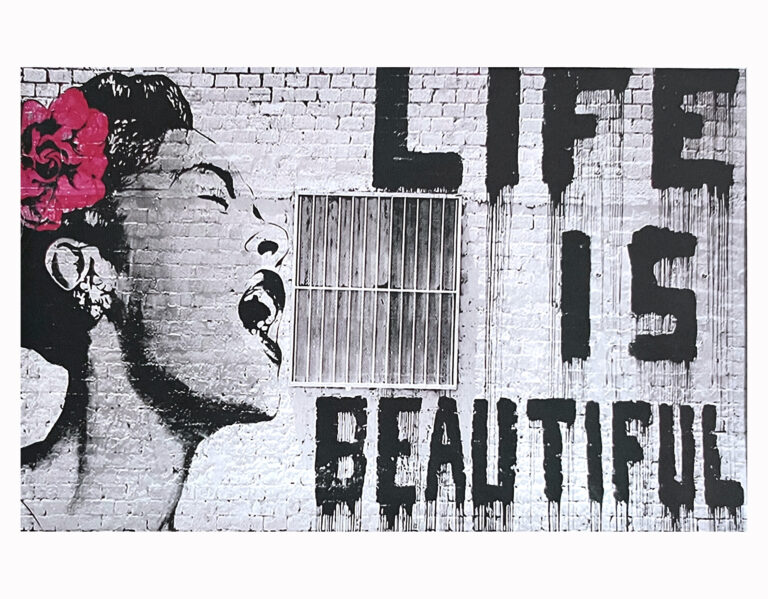 Banksy Life is beautiful