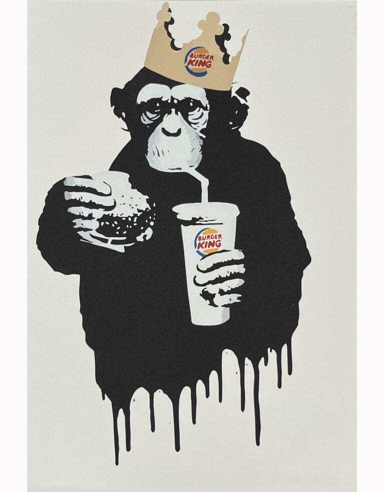 Banksy Monkey Burger King