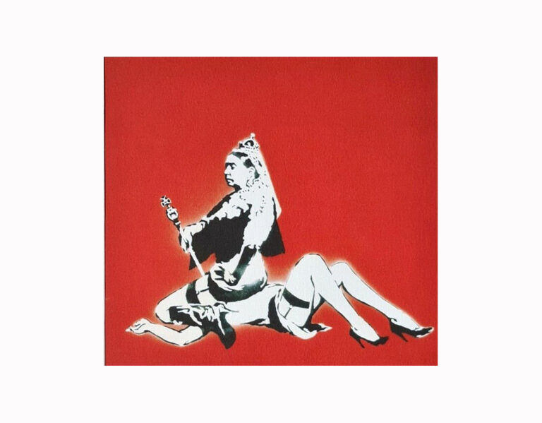 Banksy Queen Victoria