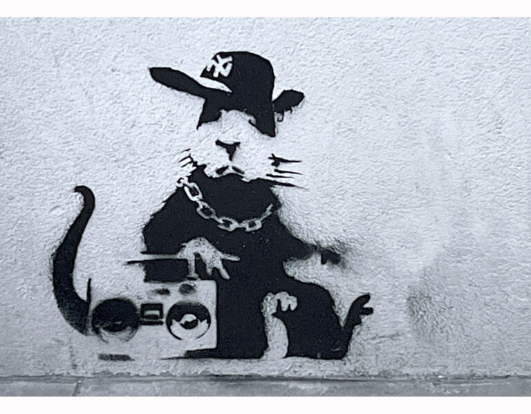 Banksy Rapper Rat