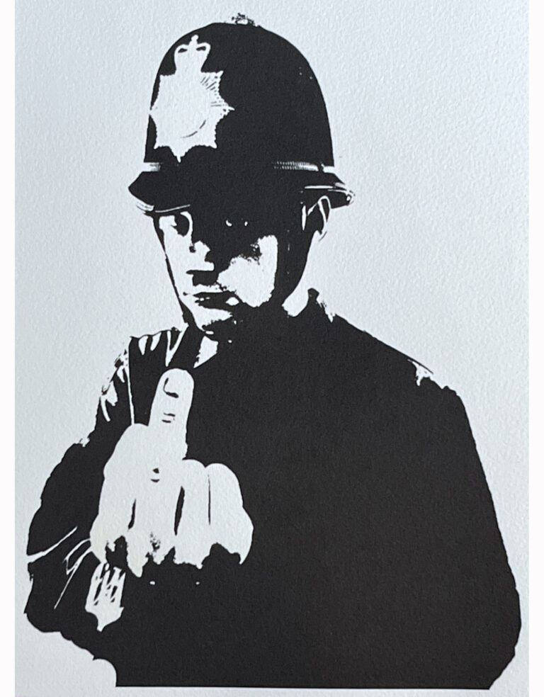 Banksy Rude Copper (2002)