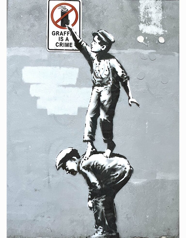 Banksy The street is in play