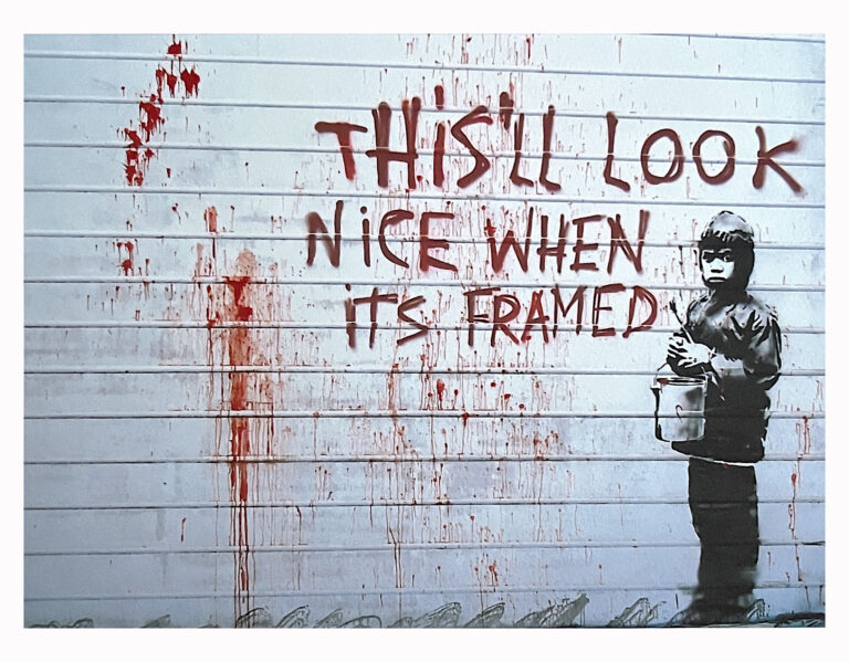 Banksy This will look nice