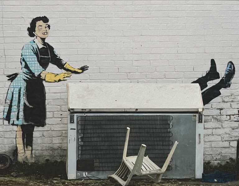Banksy Valentine's day (2023)