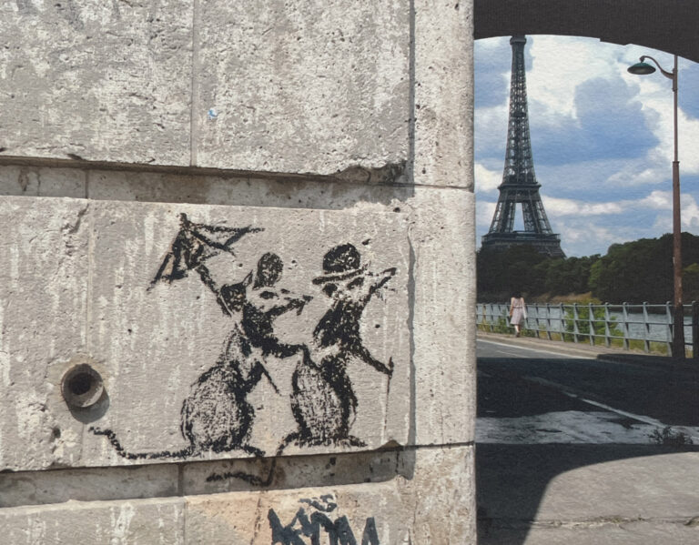 Banksy Rat in Paris