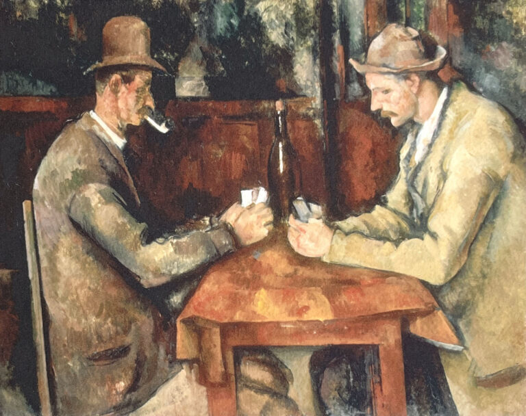 Cezanne Les joueurs de cartes (1890-1895)