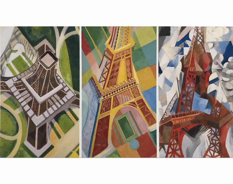 Delaunay Robert Triptyque Tour Eiffel