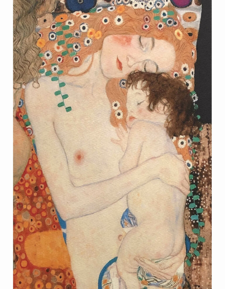 Klimt Les trois âges de la femme (1905)