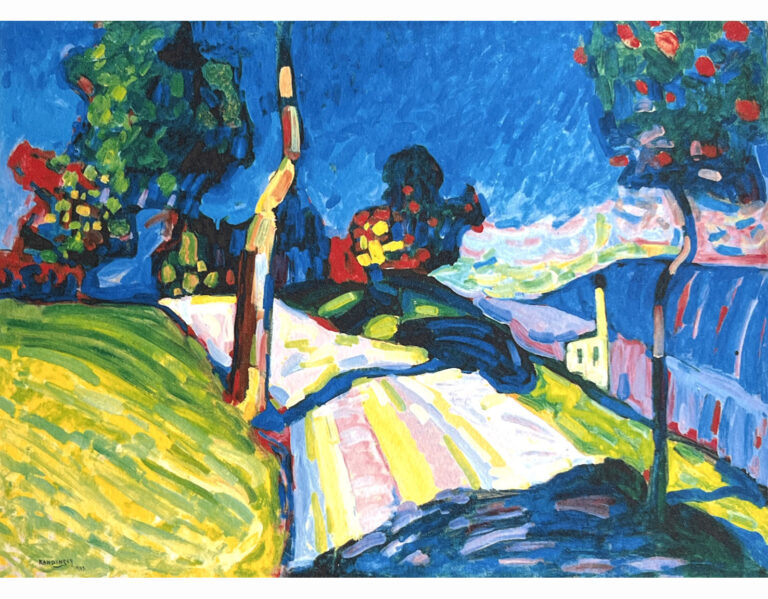Kandinsky Murnau, Kohlgruberstrasse (1909)