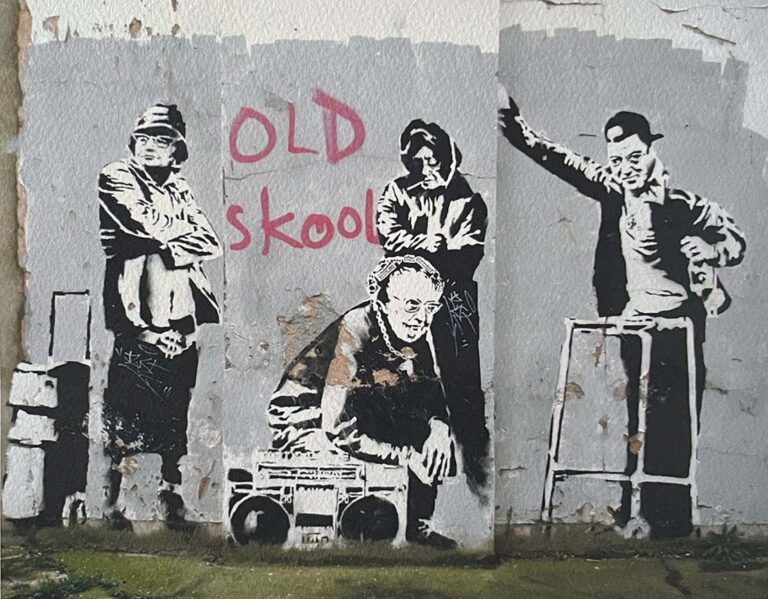 Banksy Old School