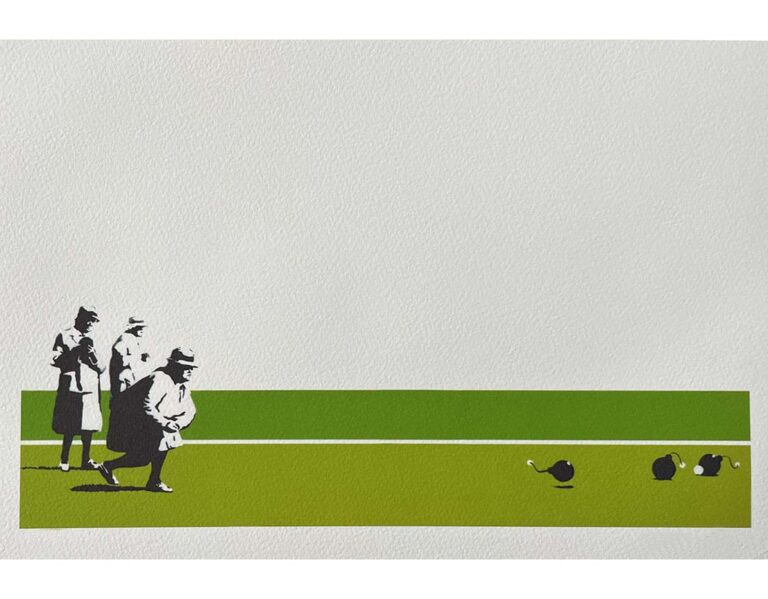Banksy Bomb Middle England (2003)