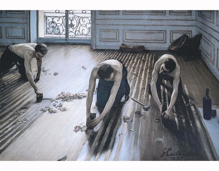 Caillebotte Les raboteurs de parquet