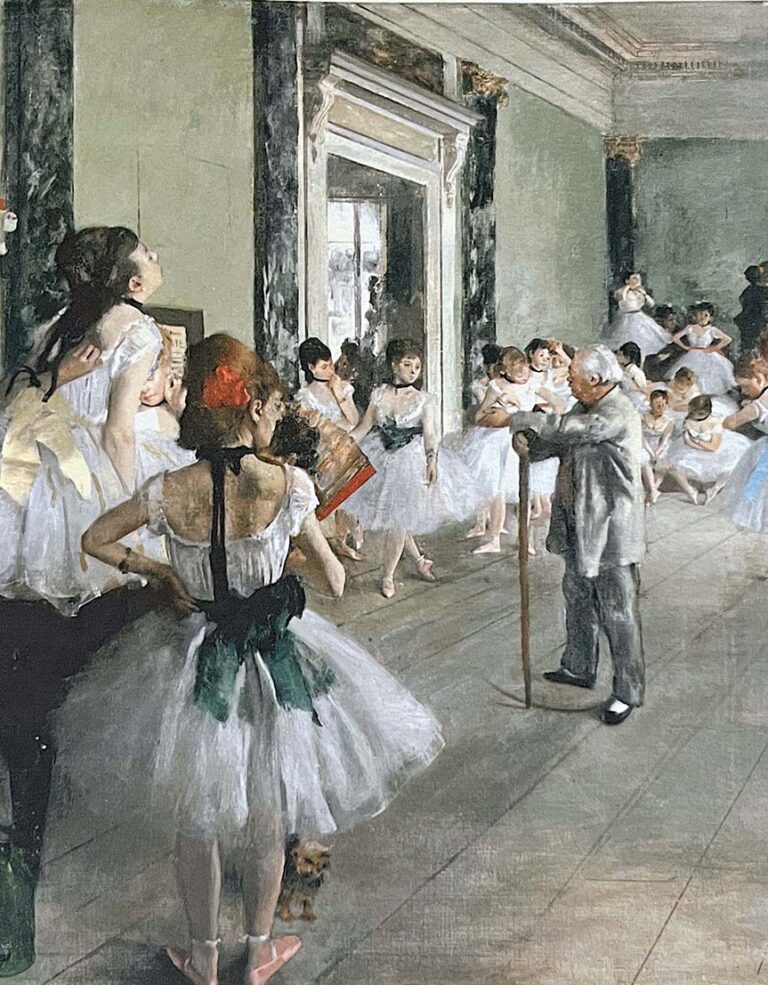 DEGAS La classe de danse (1871-1874)
