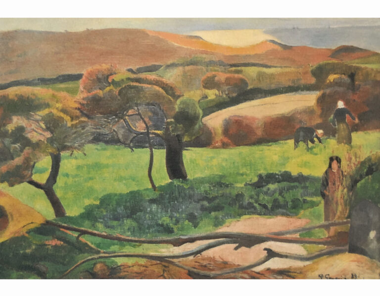Gaugin Paysage de Bretagne (1889)