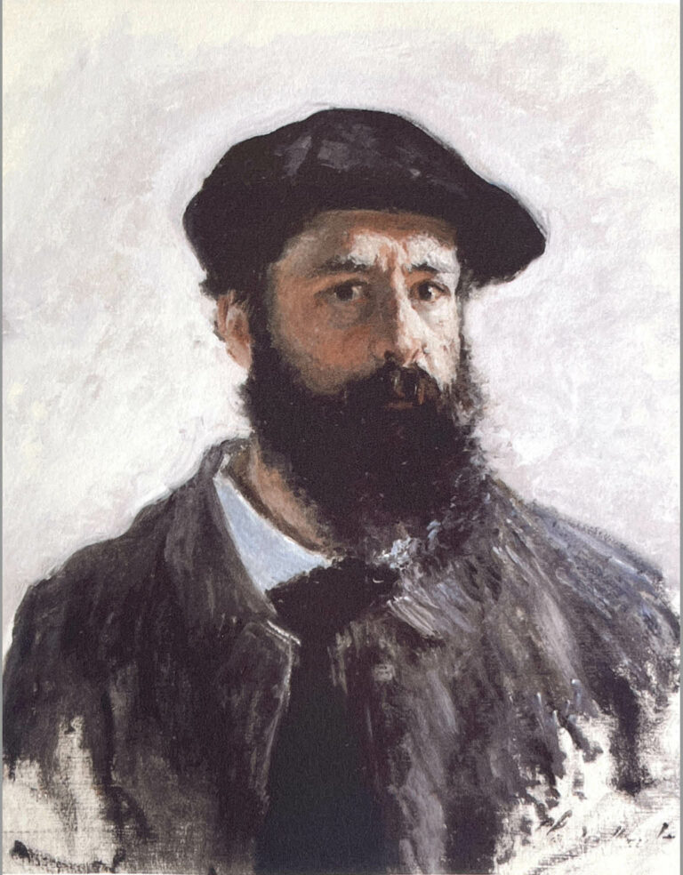 Monet Autoportrait Claude Monet