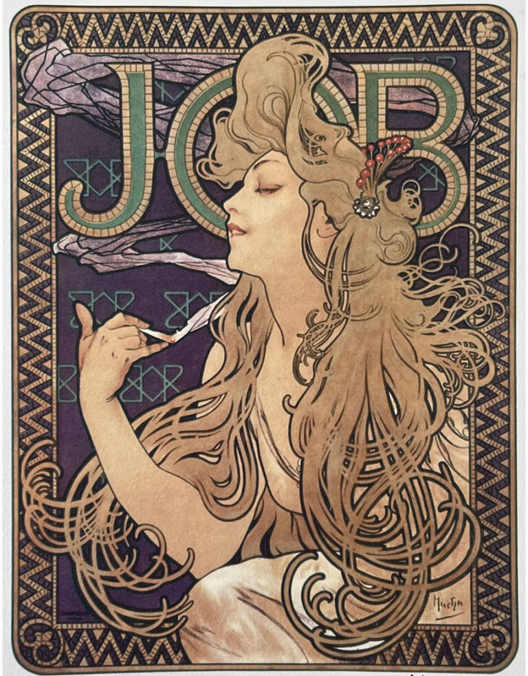 Mucha Poster for Job (1896)