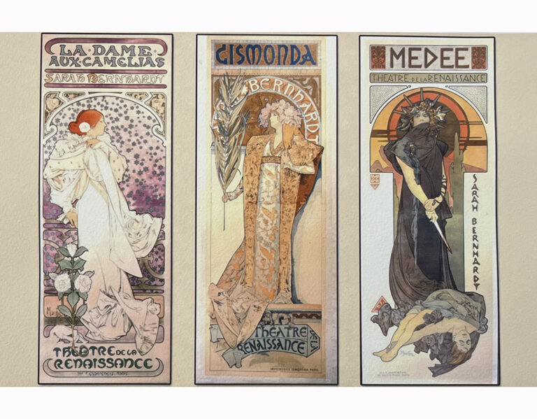 Mucha Triptyque Theatre Renaissance