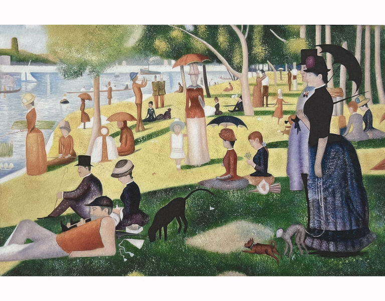 Seurat Un dimanche après-midi sur l'île de La Grande Jatte (1884-86)