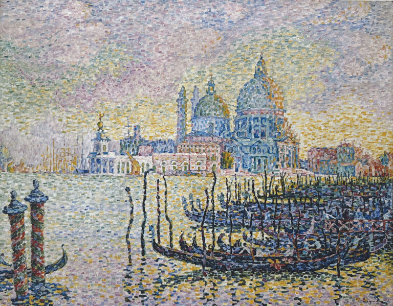 Signac Grand Canal (Venise, 1905)