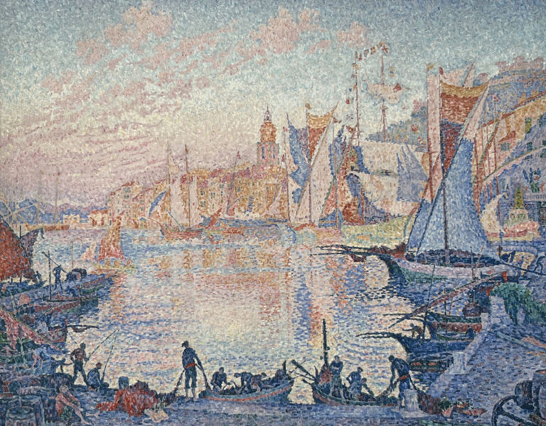 Signac Le port de Saint-Tropez (1901)