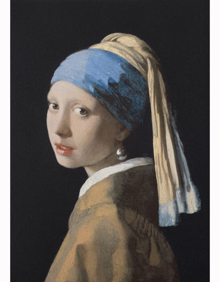 Vermeer Young girl with a perl