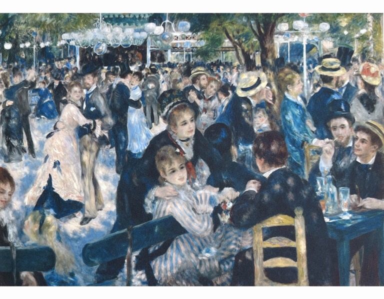 Renoir Bal du moulin de la galette (1876)