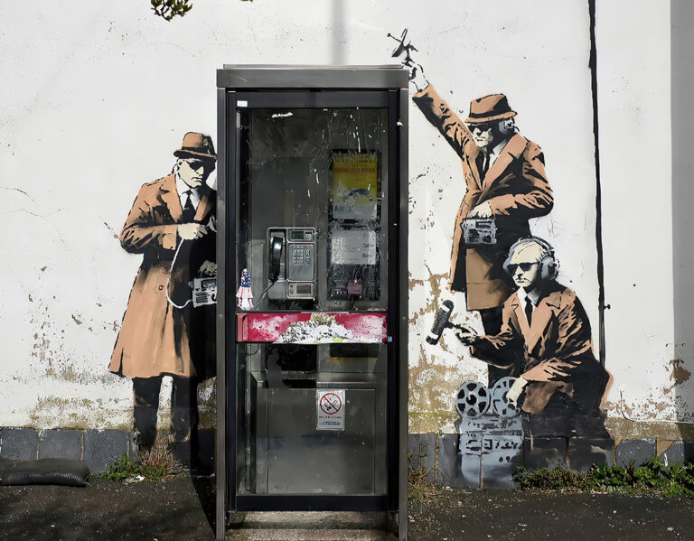 Banksy Spy Booth