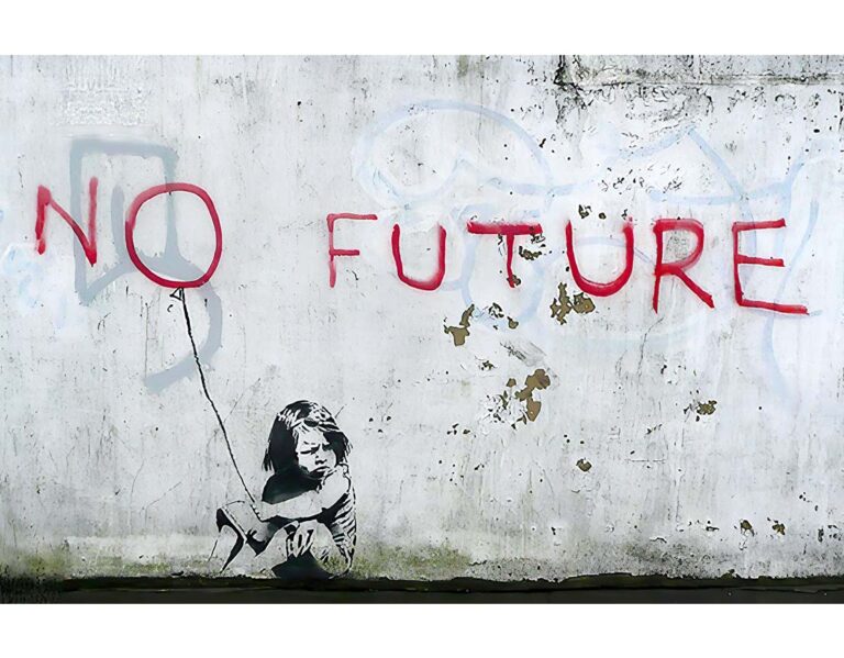 Banksy No Future