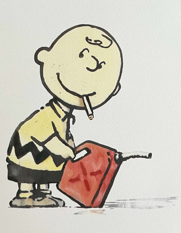Banksy Charlie Brown