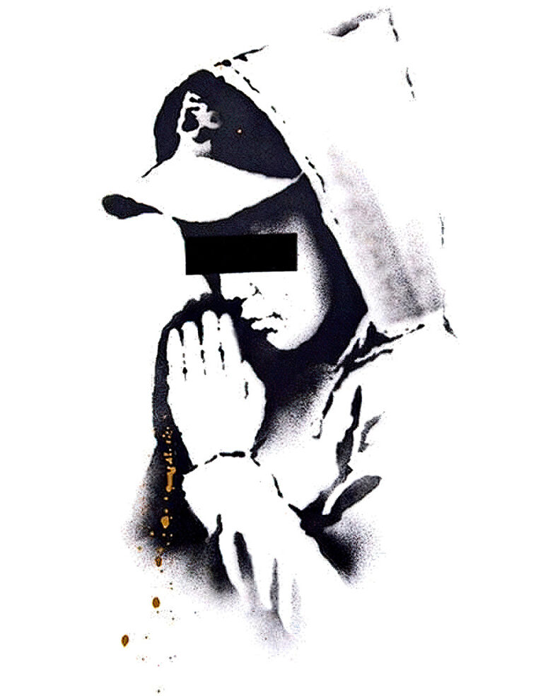 Banksy Forgive Us