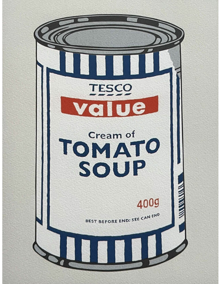 Banksy Soup Can
