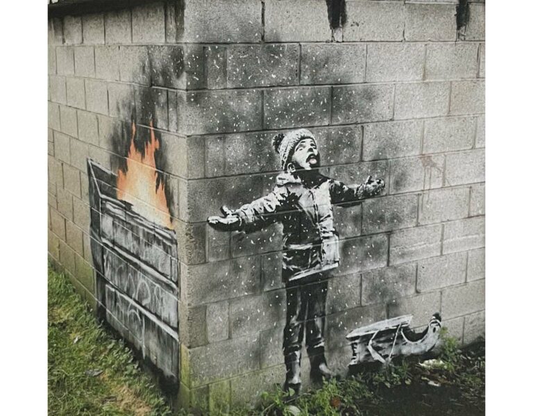 Banksy Port Talbot Garage