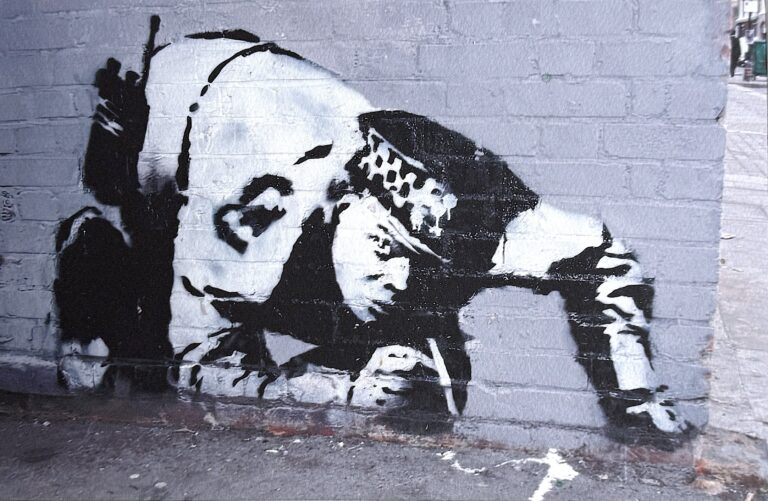 Banksy Snorting Copper