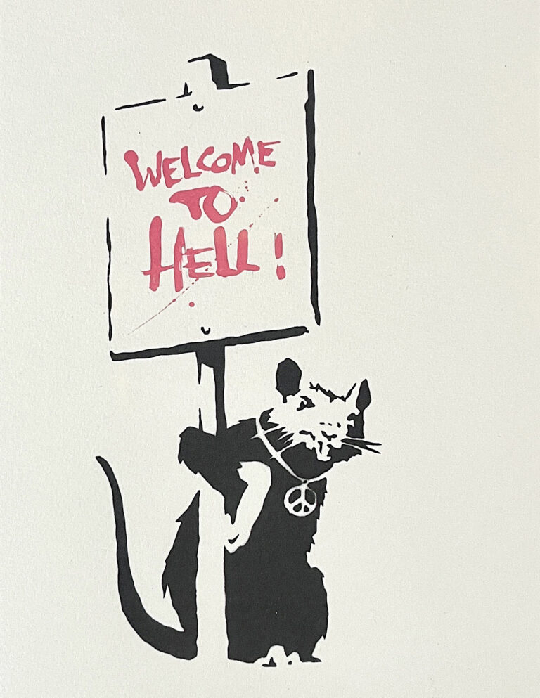 Banksy Welcome to hell