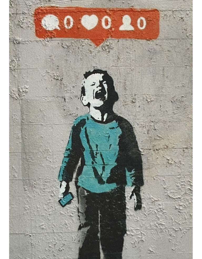 Banksy Zero kid