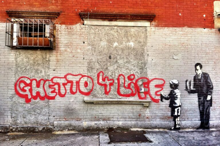 Banksy Ghetto for Life