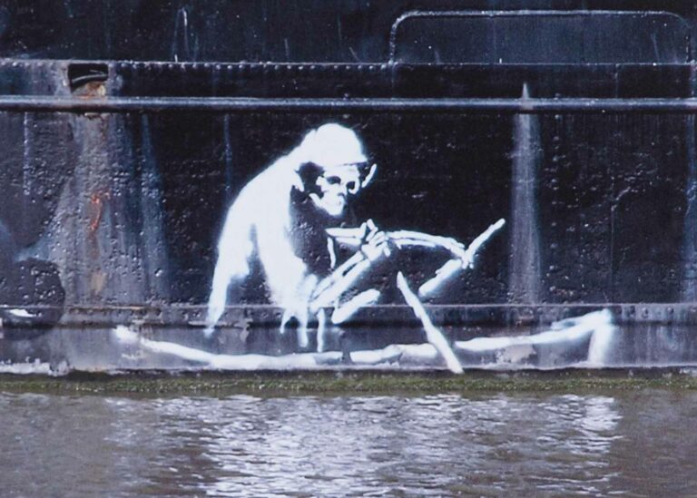 Banksy The Grim Reaper