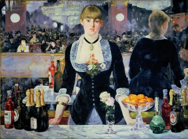 Manet A Bar at the Folies Bergère