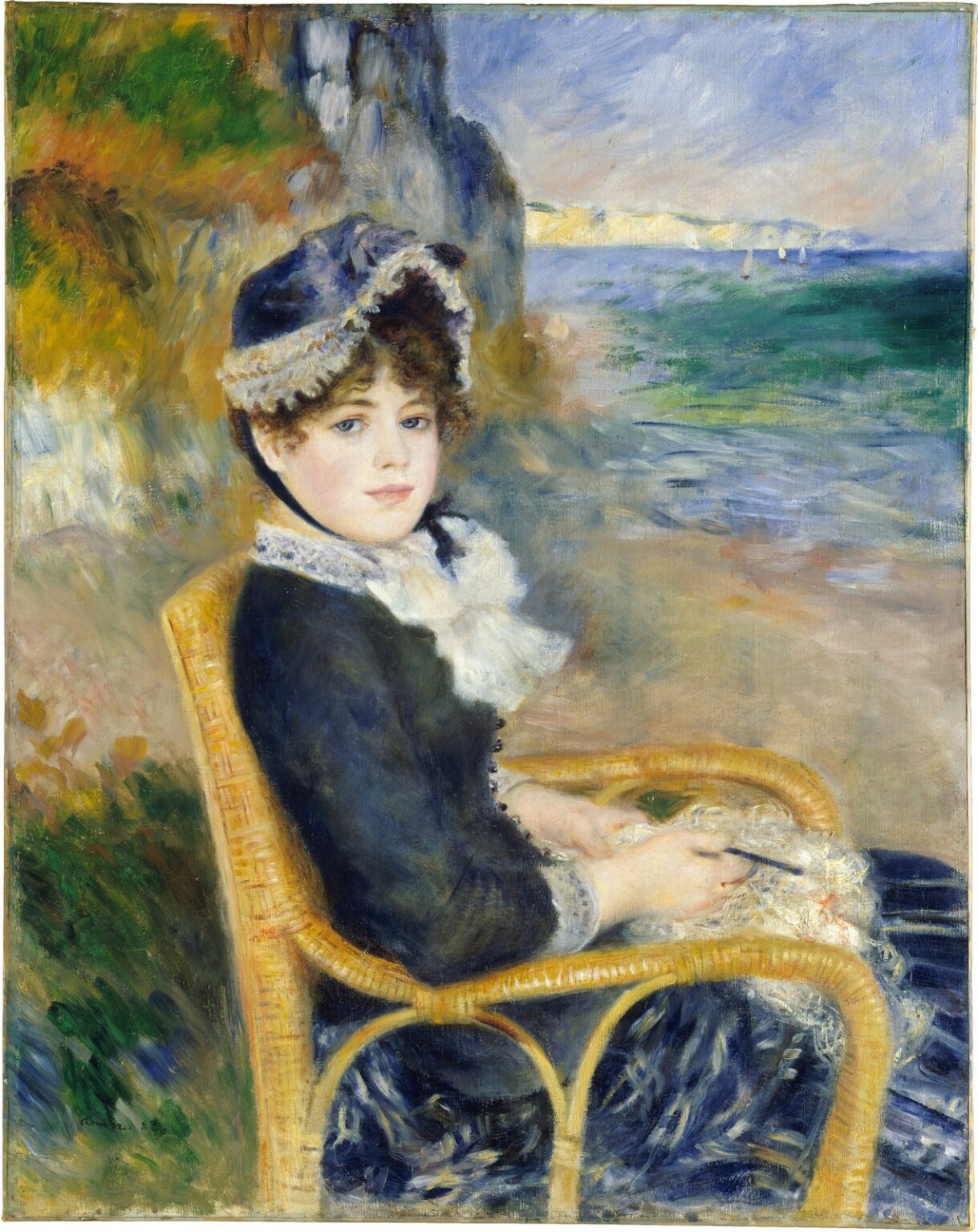 Renoir À Beira Mar (1883)