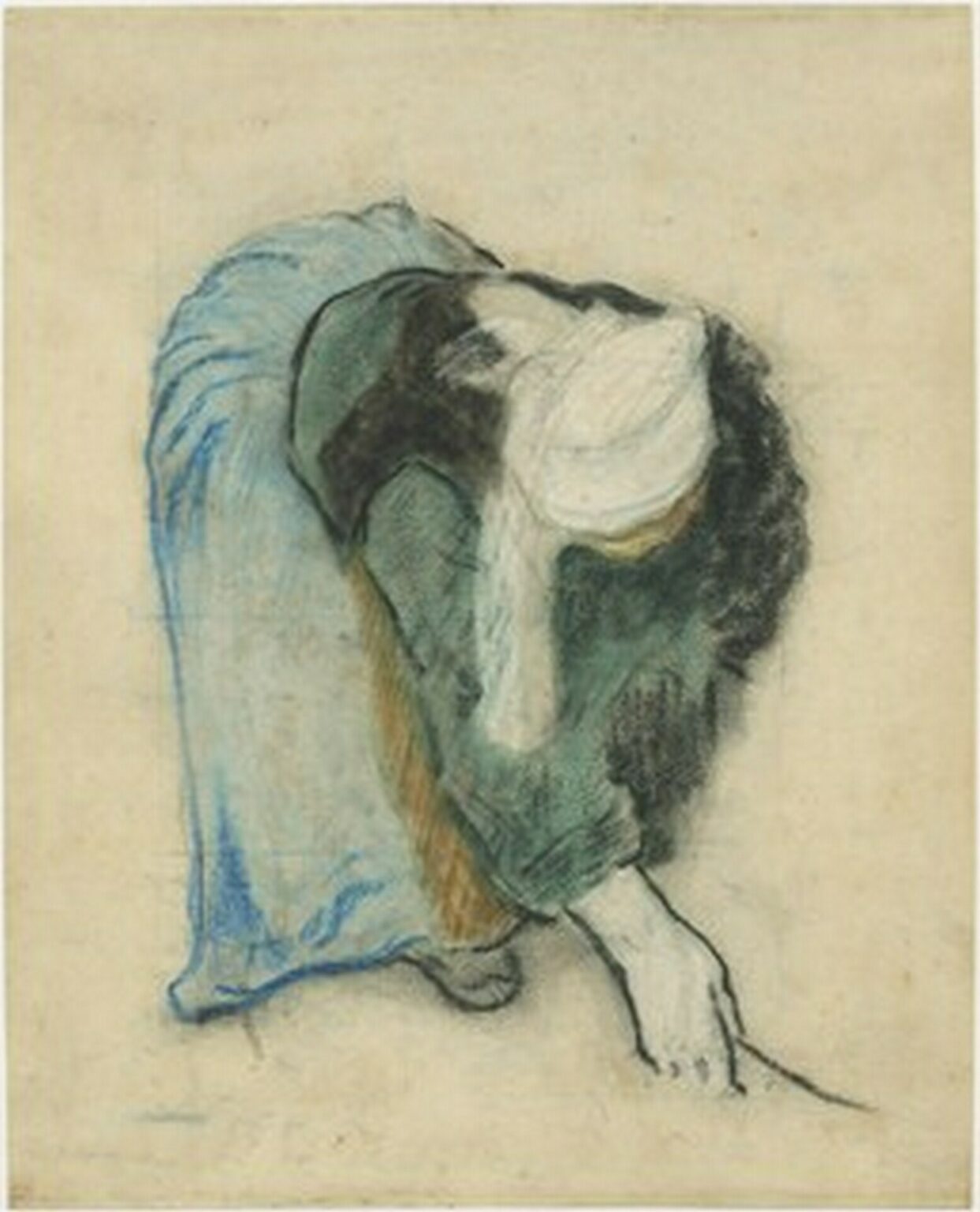 Gauguin A Breton Gleaner (1886)